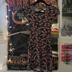 floral skater dress